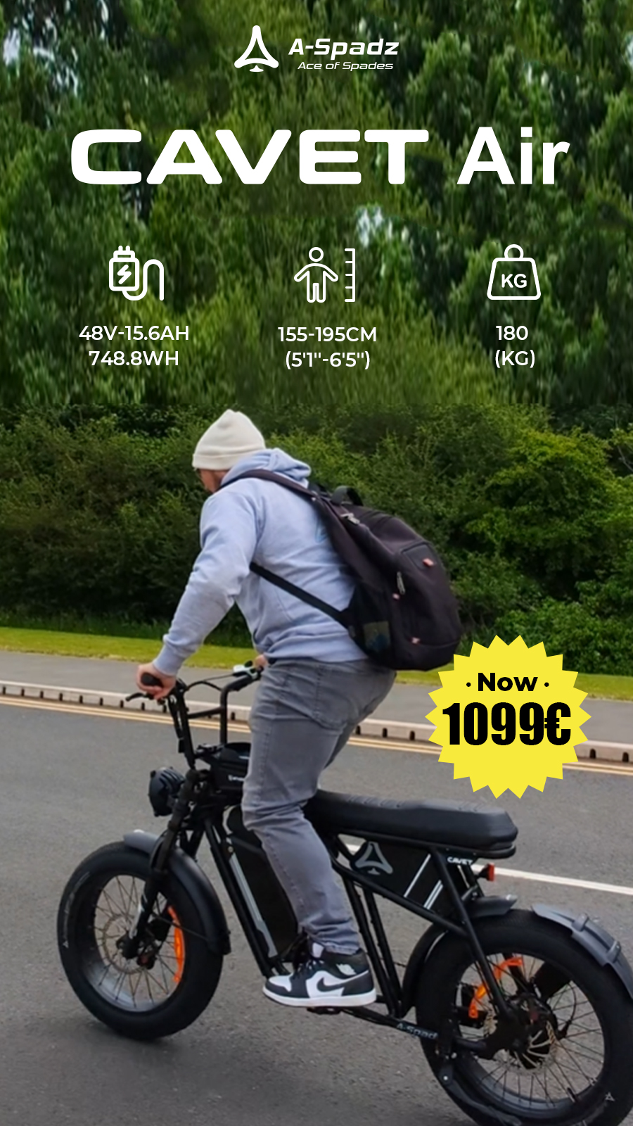 A-Spadz Bikes Facebook ad from Dec 17, 2025