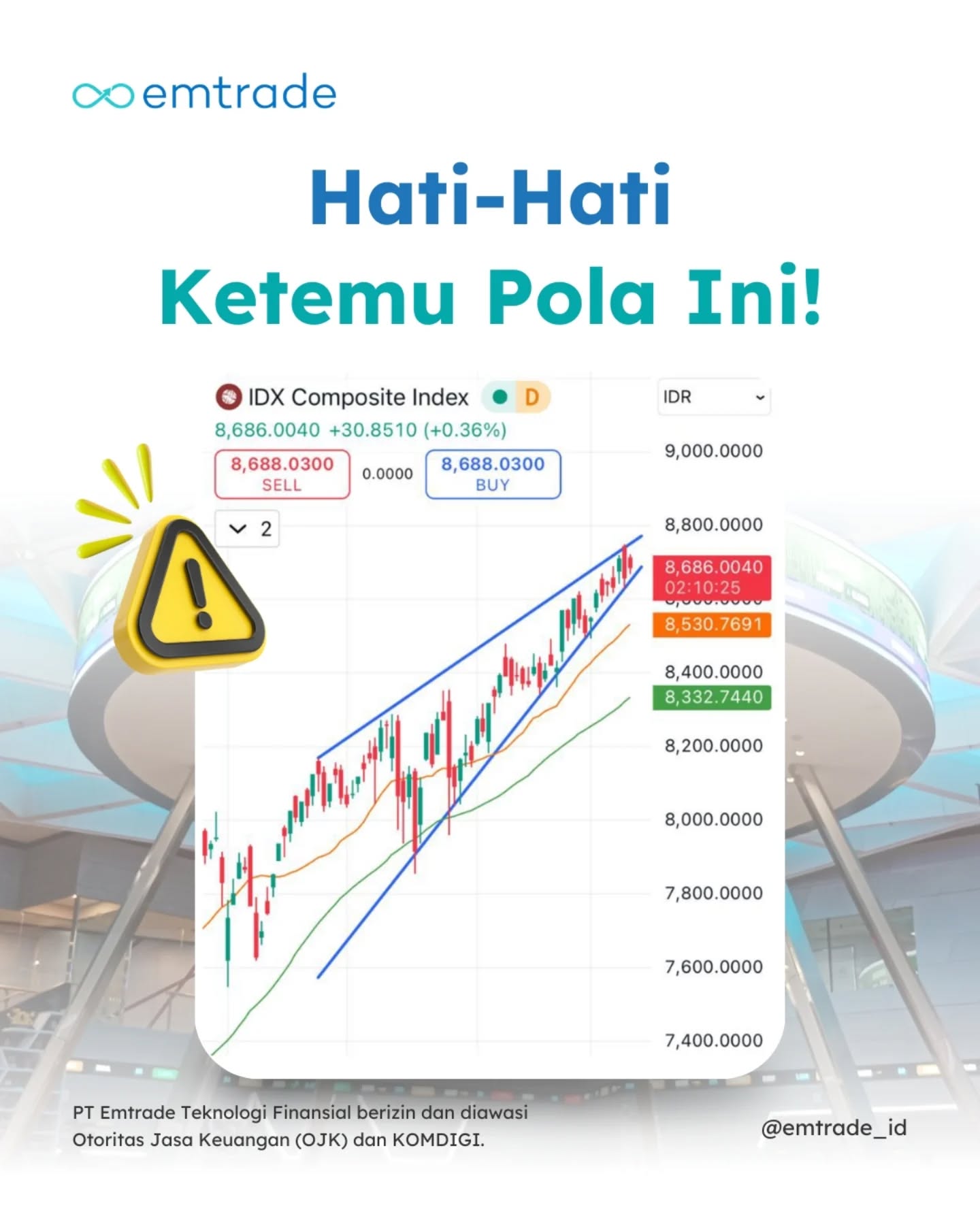 Emtrade Facebook ad
