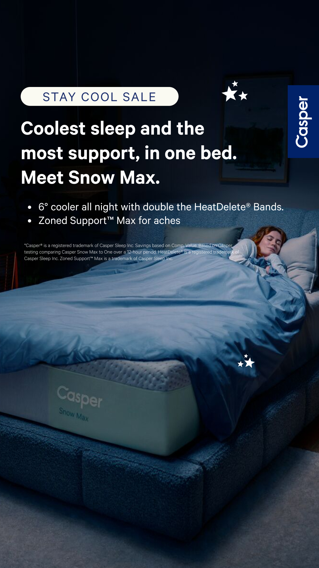 Casper Facebook ad