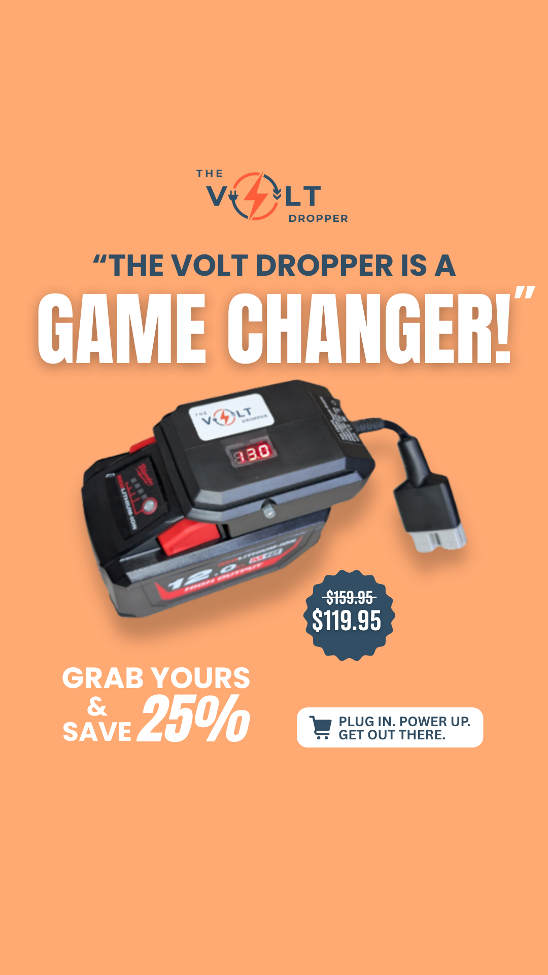 Max Voltage Store Facebook ad
