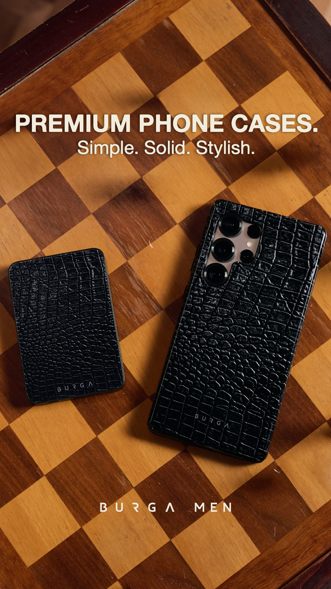 BURGA Phone Cases Facebook ad