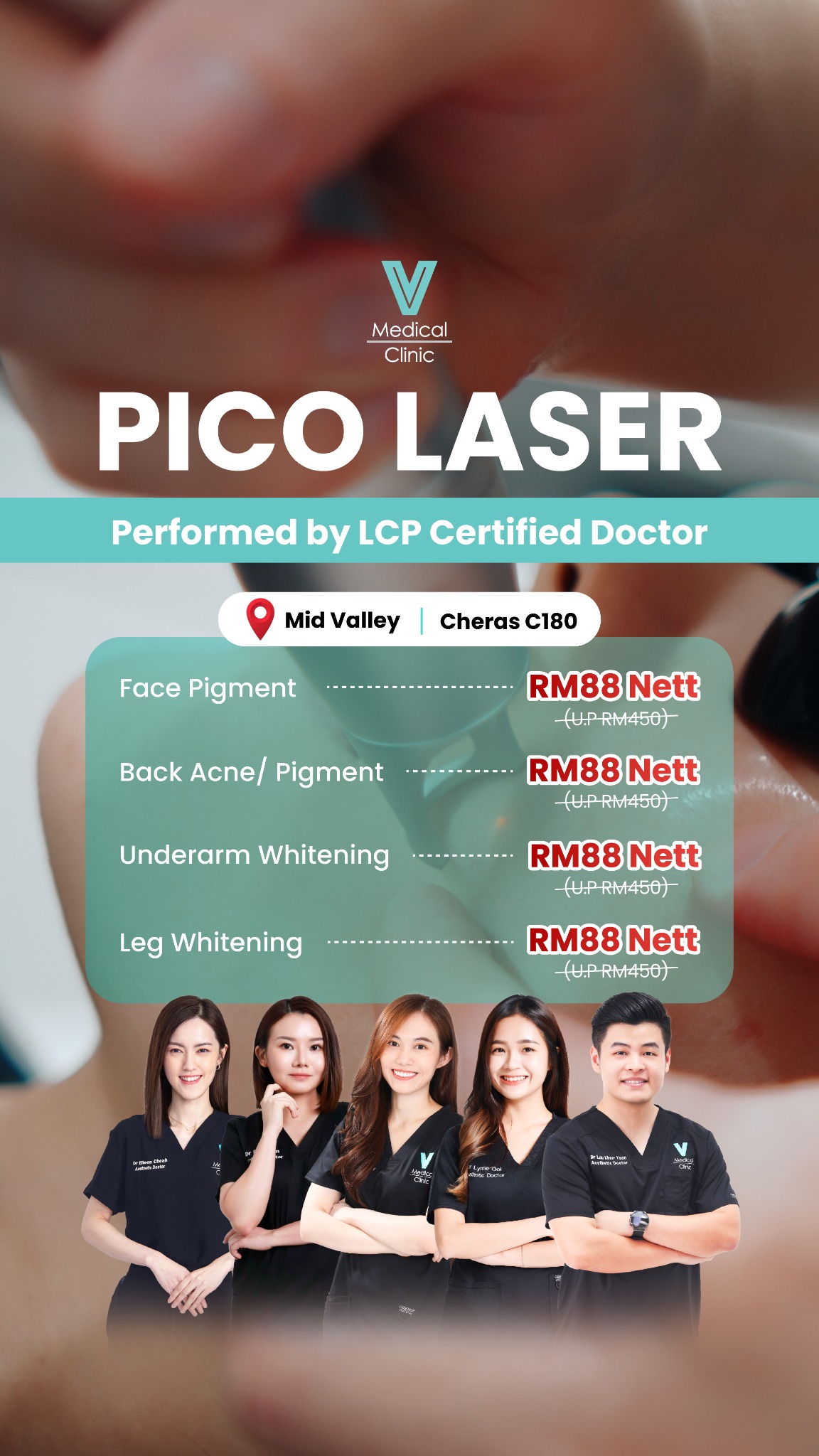 V Medical Clinic Malaysia Facebook ad