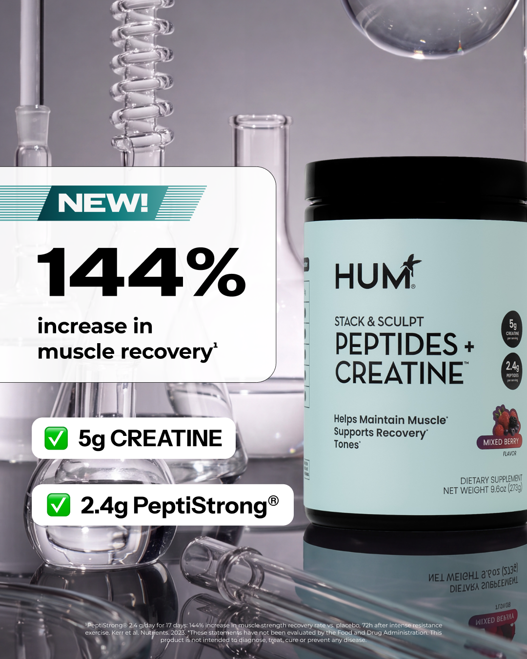 HUM Nutrition Facebook ad