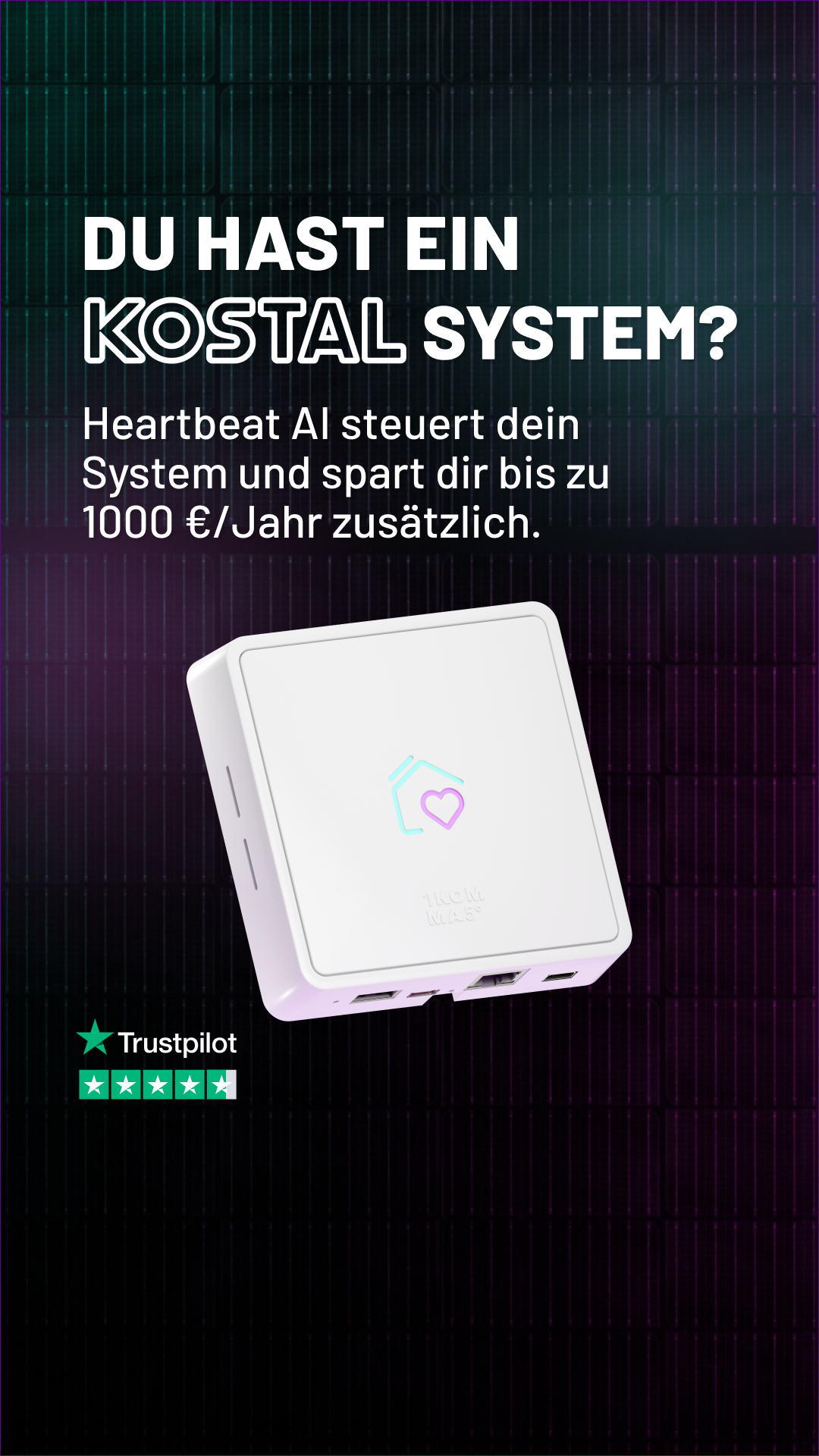 1KOMMA5GRAD Facebook ad