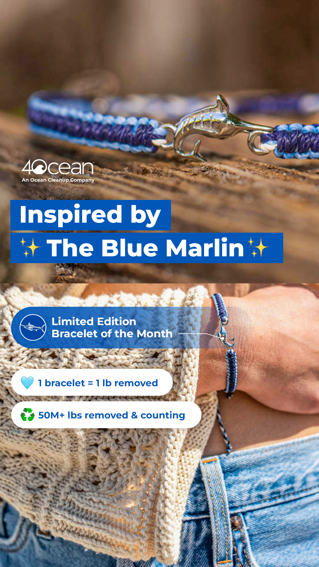 4ocean Facebook ad