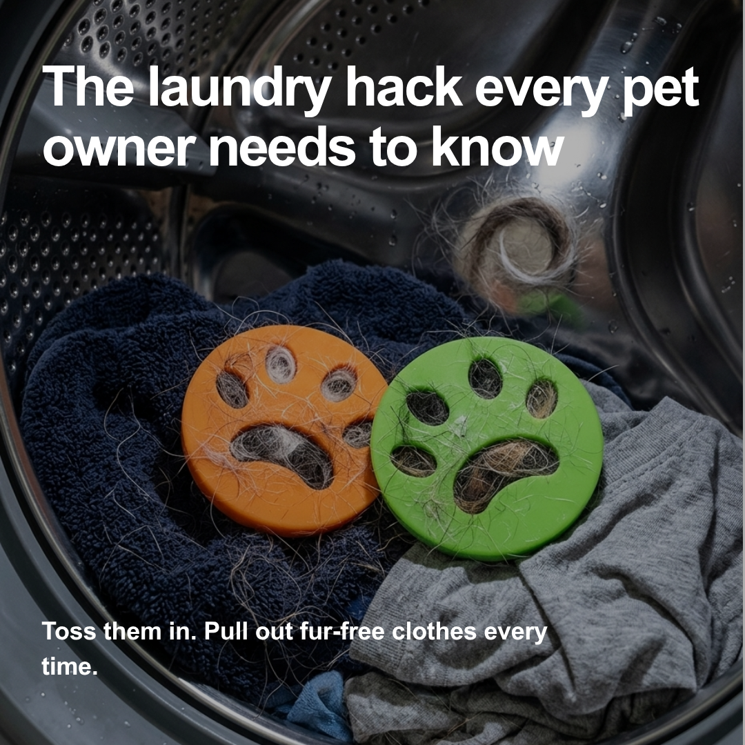 RemovFur Facebook ad: The laundry hack every pet owner needs.