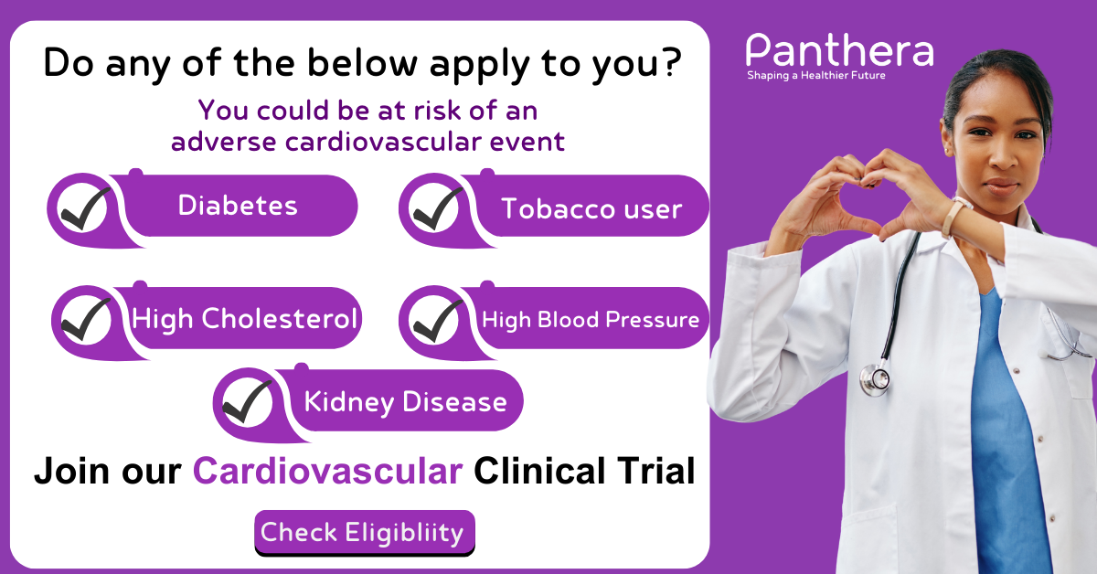 Panthera Clinical Research Facebook ad