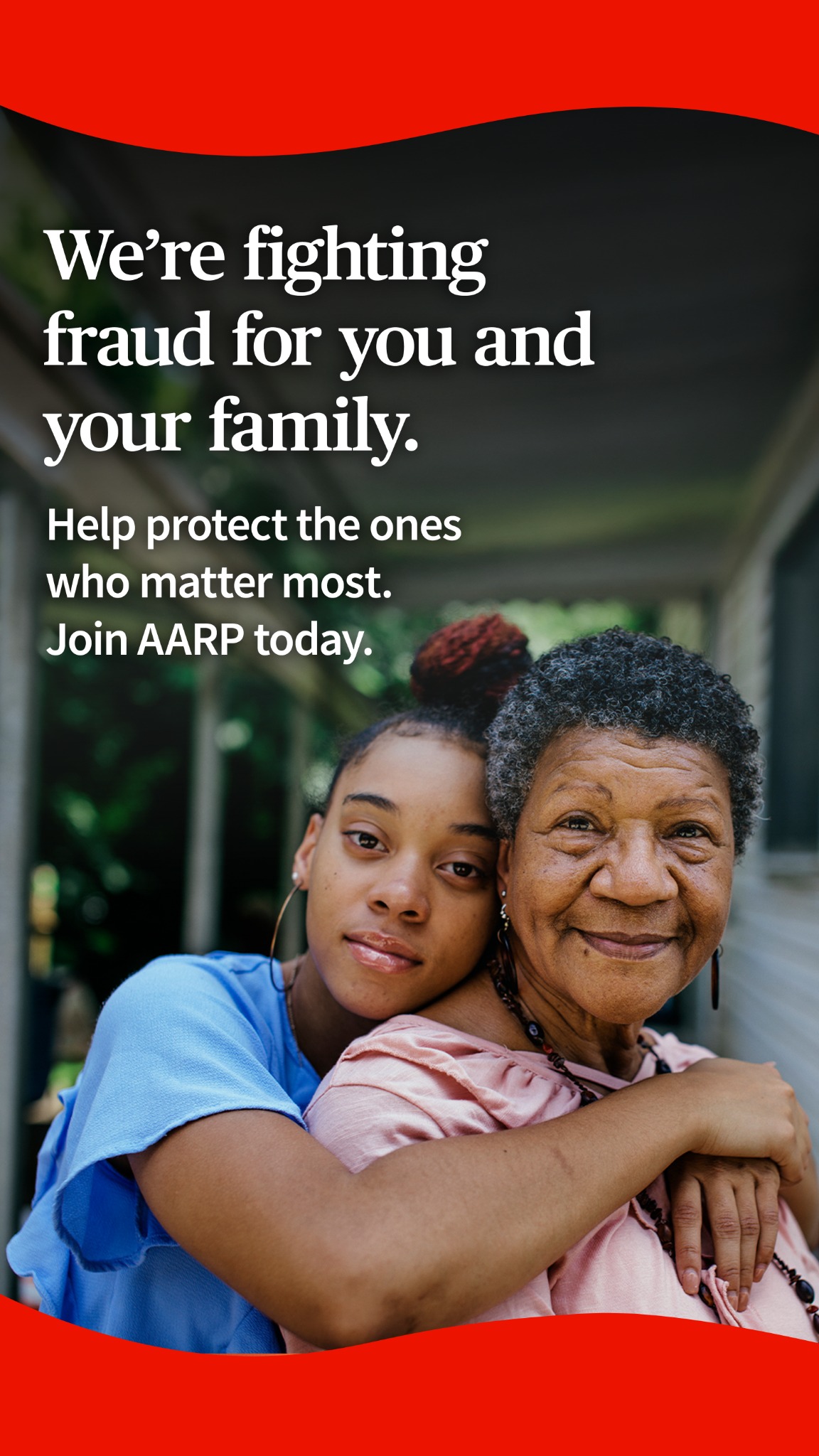 AARP Facebook ad
