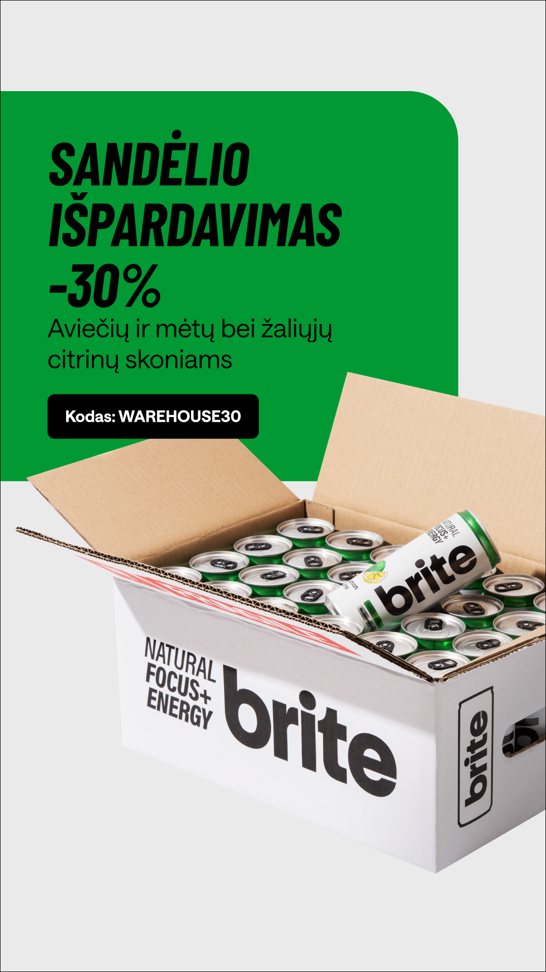 Brite Facebook ad