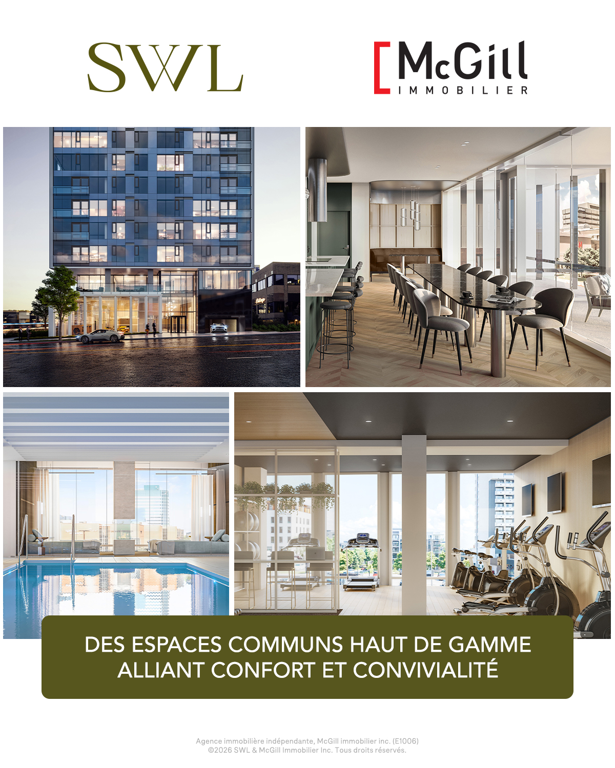McGill immobilier / McGill Real Estate Facebook ad: LE ๐๐๐, Boulevard Laurier, Quรฉbec