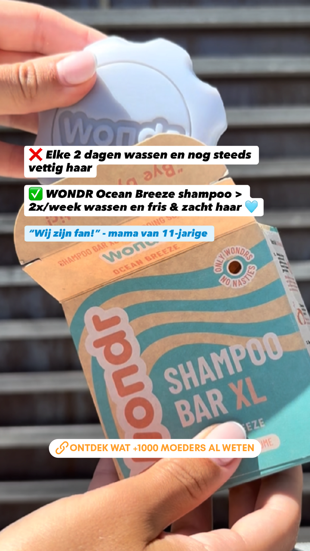 WONDR care Facebook ad