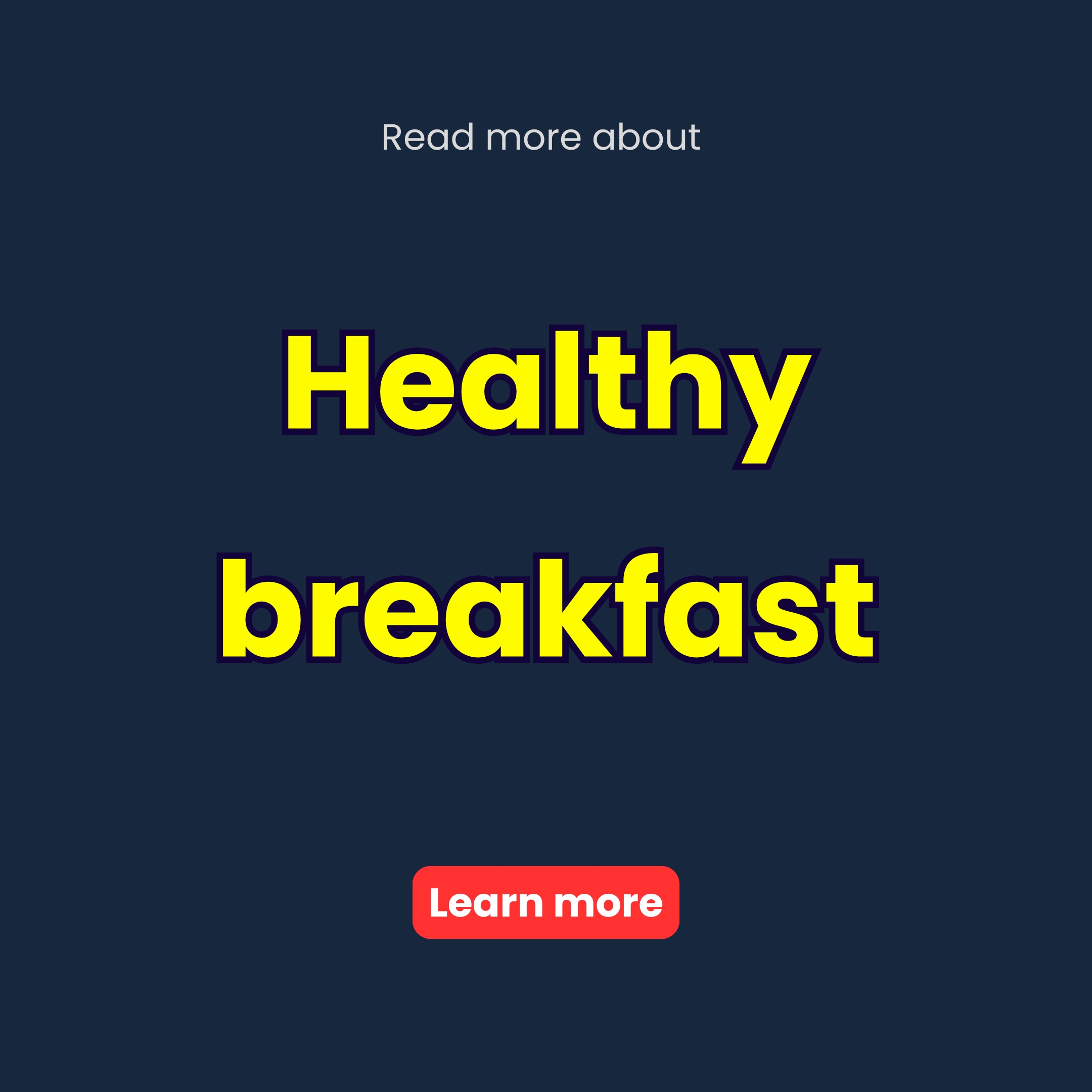 Travel Pro Facebook ad: Learn more about healthy breakfast ideas