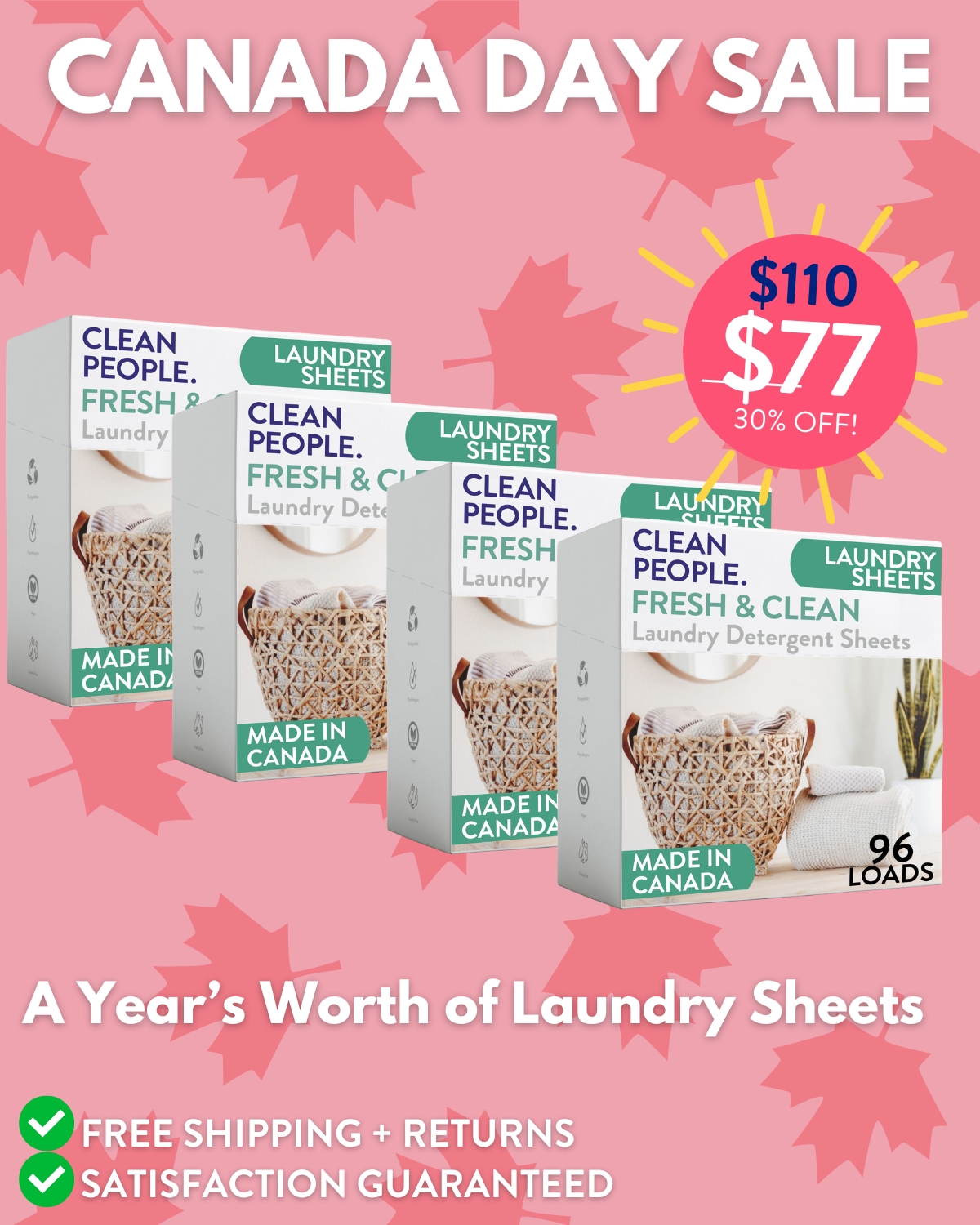 Clean People. Facebook ad