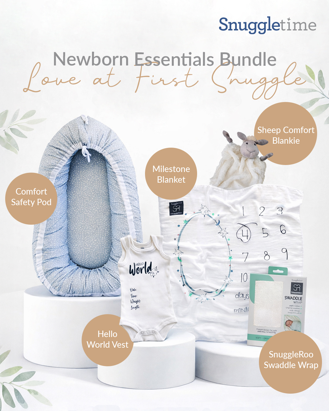Snuggletime Facebook ad: Everything They Need In One Bundle