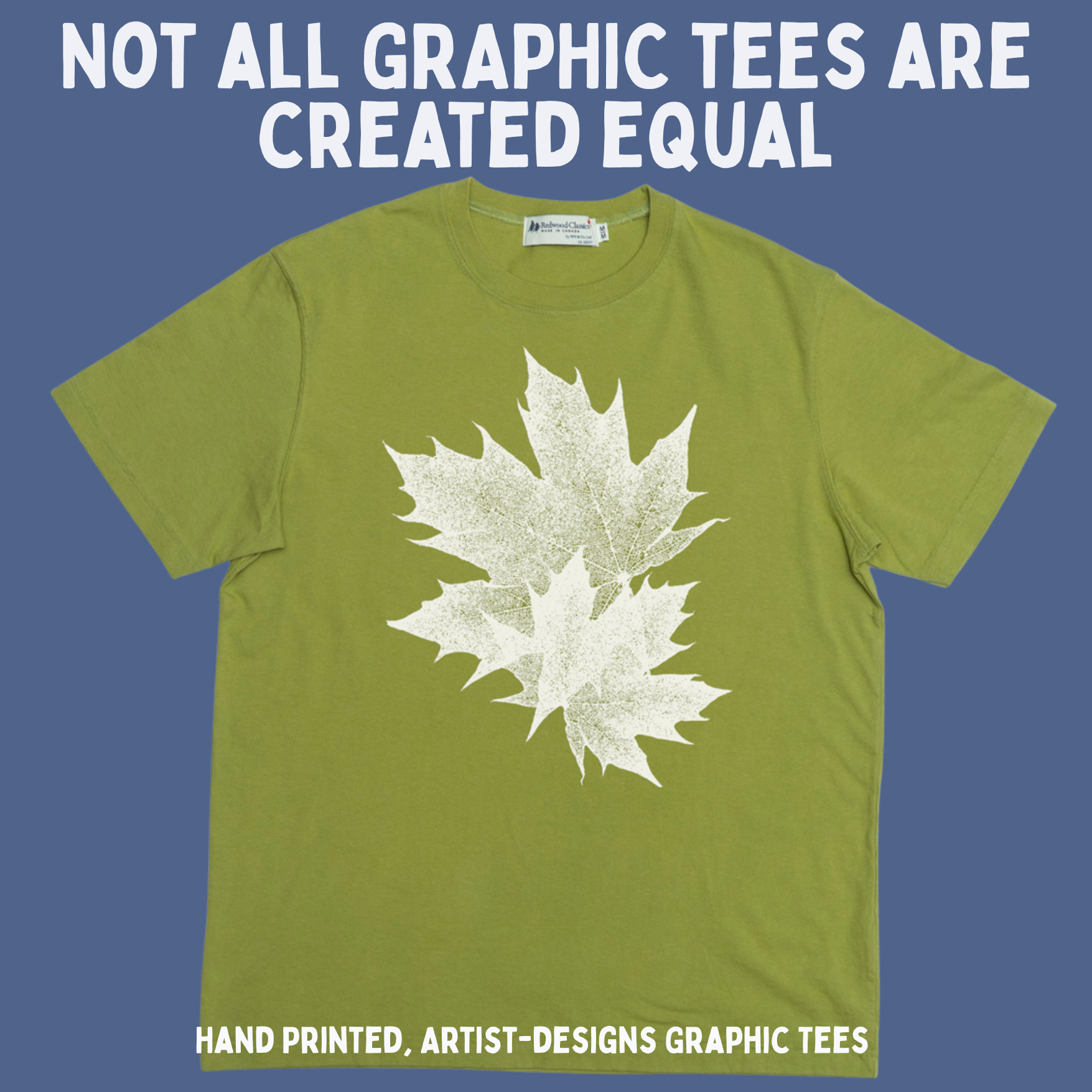 Blackhare Facebook ad: Wear Original Art. Support a Canadian Business.