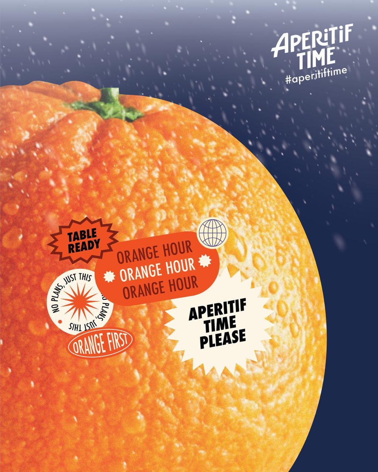 aperitif_time Facebook ad: Turuncu bir renk değil