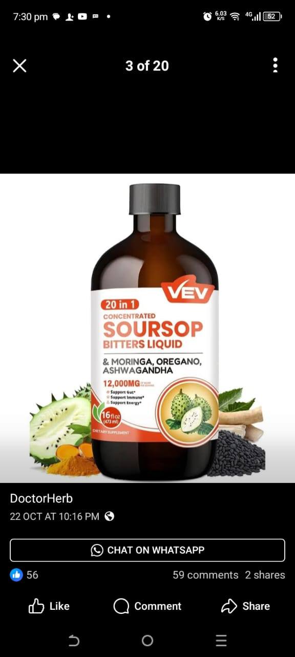 DoctorHerb Facebook ad