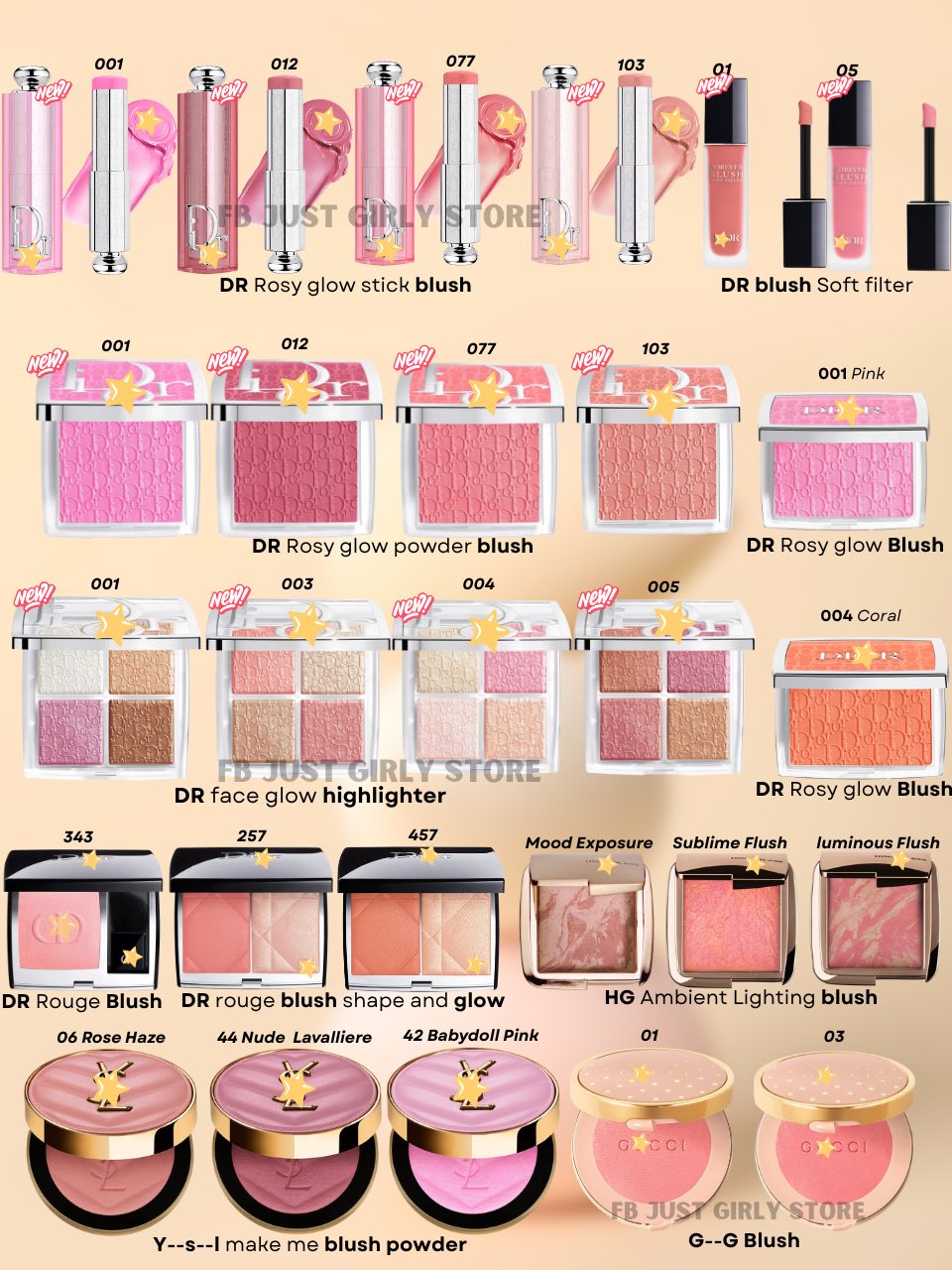 Just Girly Store Facebook ad