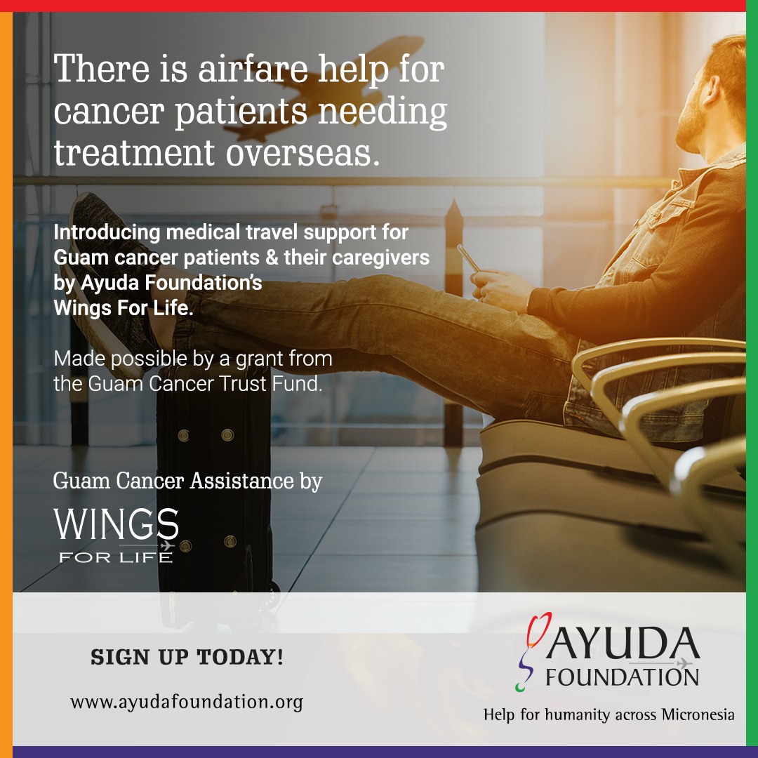 Wings For Life Cancer Assistance Program by Ayuda Foundation Facebook ad: Sign up online today at https://www.ayudafoundation.org/gua…