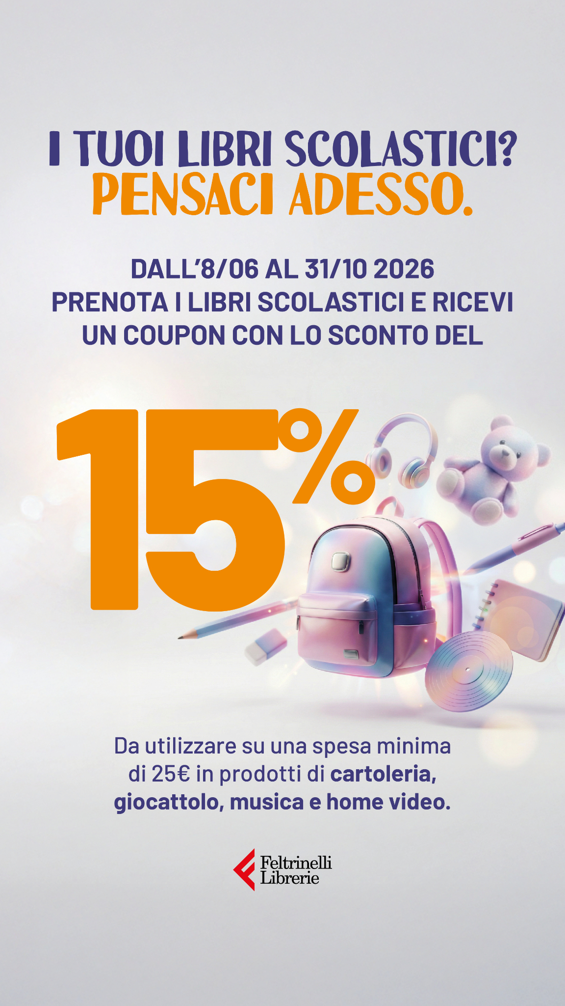 Feltrinelli Librerie Facebook ad from Aug 24, 2026