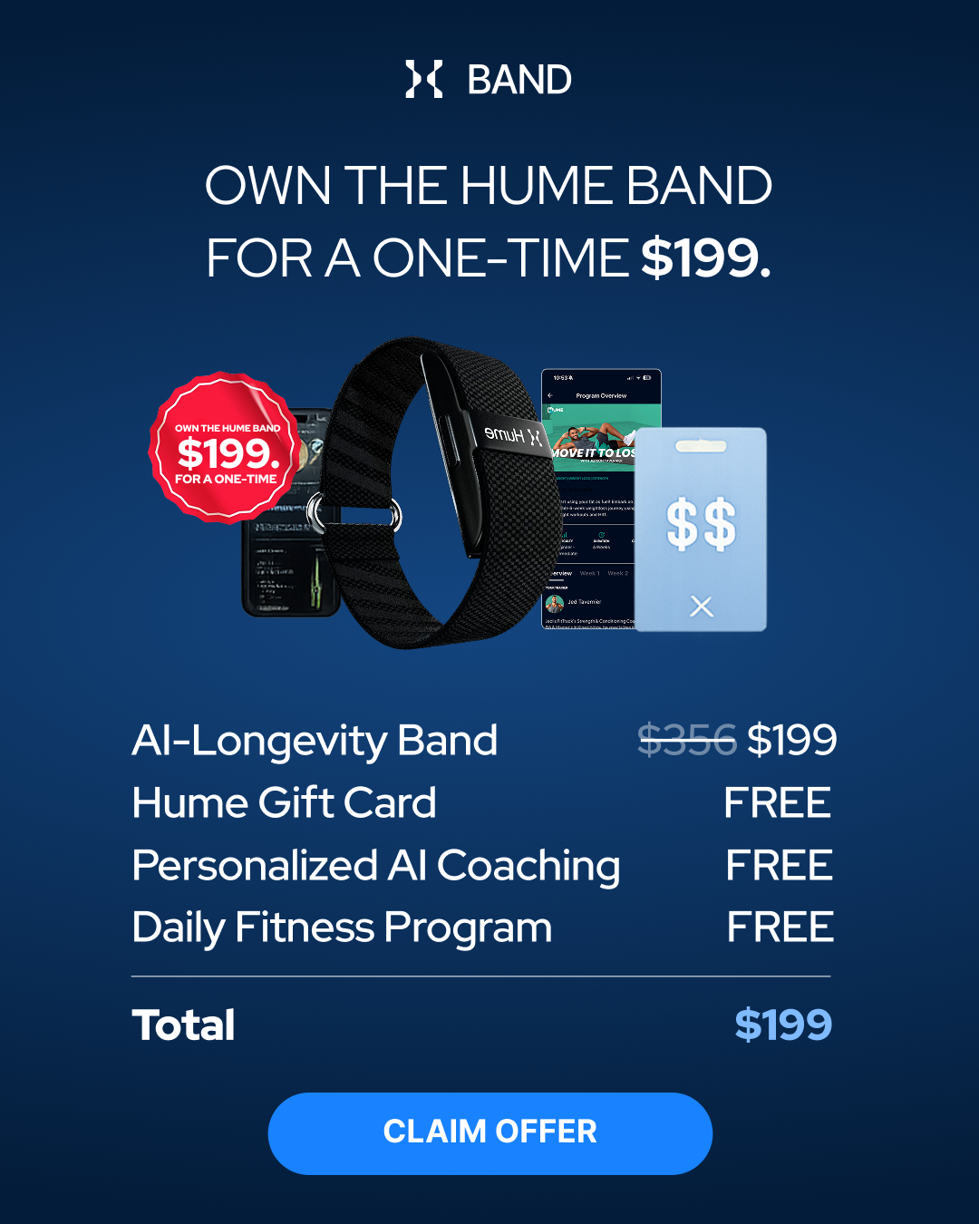 Hume Health Facebook ad