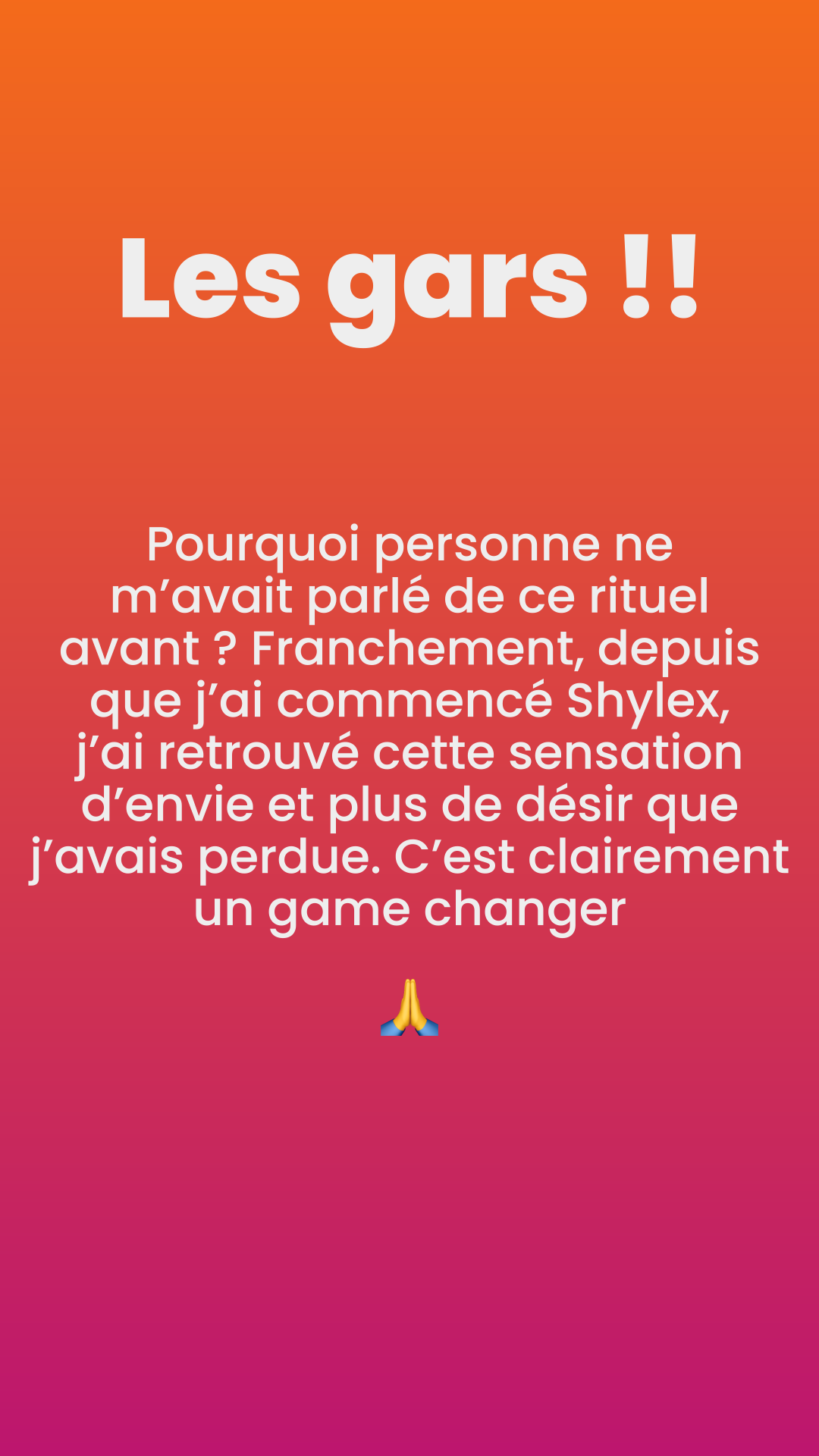 Shylex Facebook ad