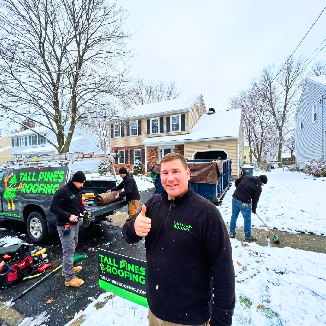 Tall Pines Roofing Inc. Facebook ad