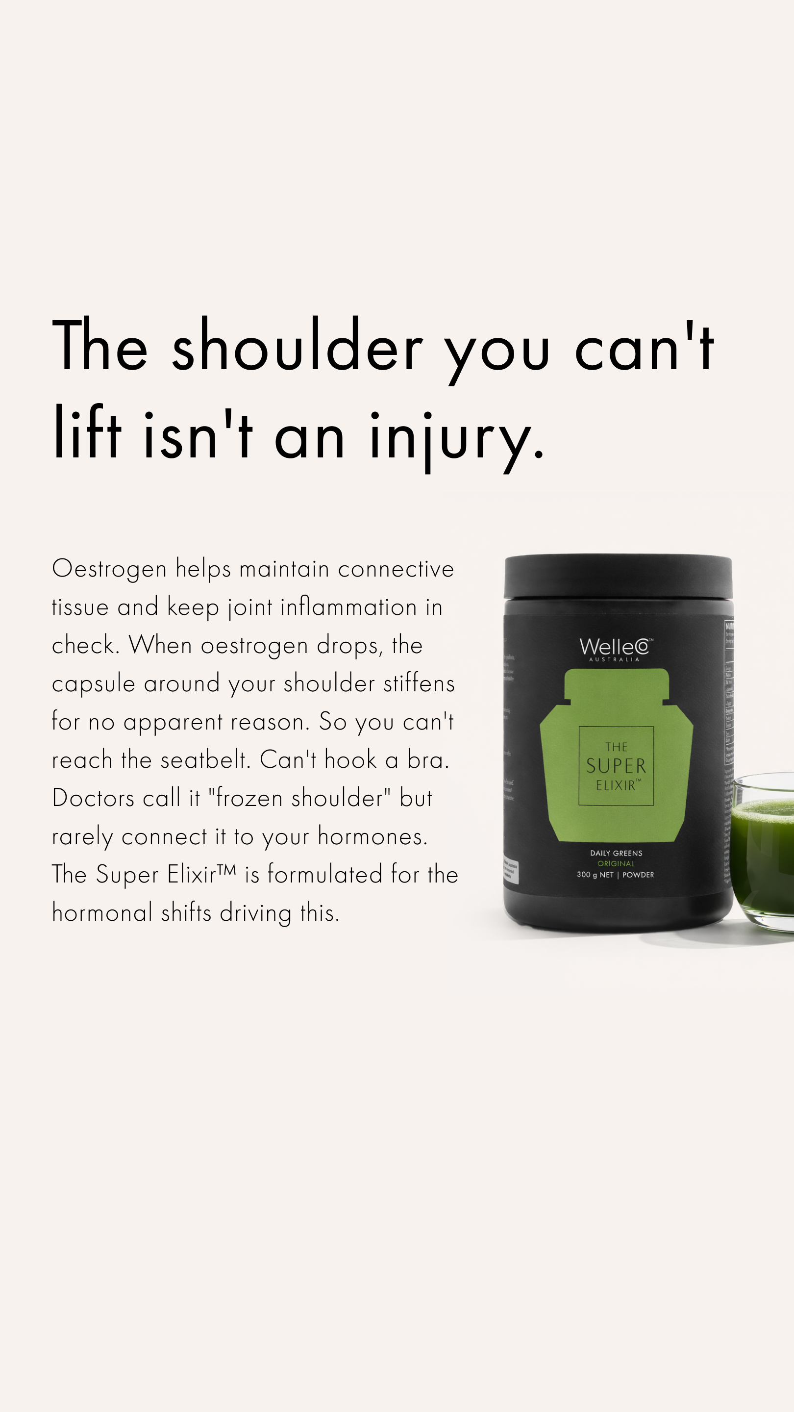 WelleCo Facebook ad