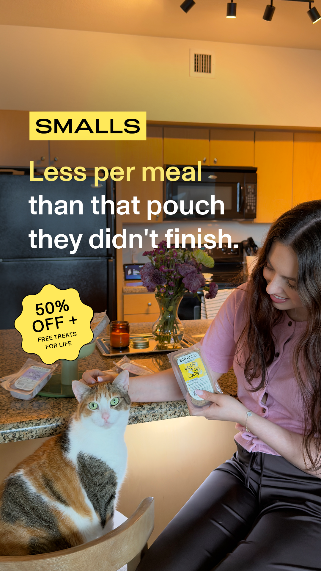 Smalls Facebook ad