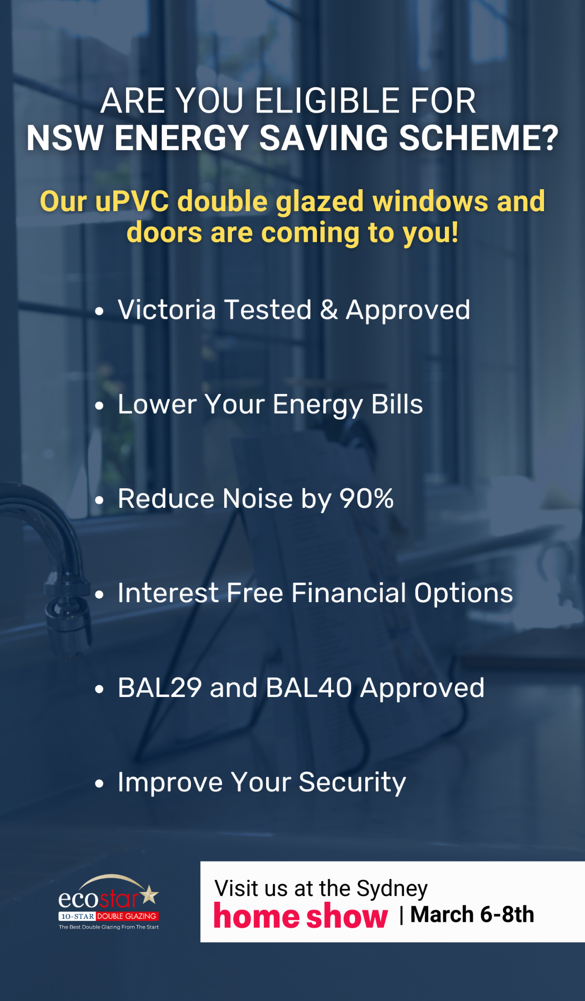 Ecostar Double Glazing Facebook ad