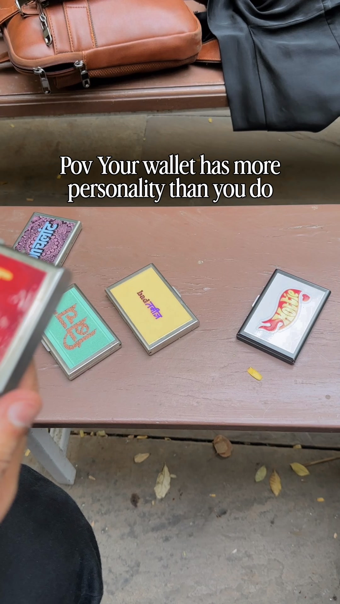 The Chain Club Facebook ad: A Wallet With Personality