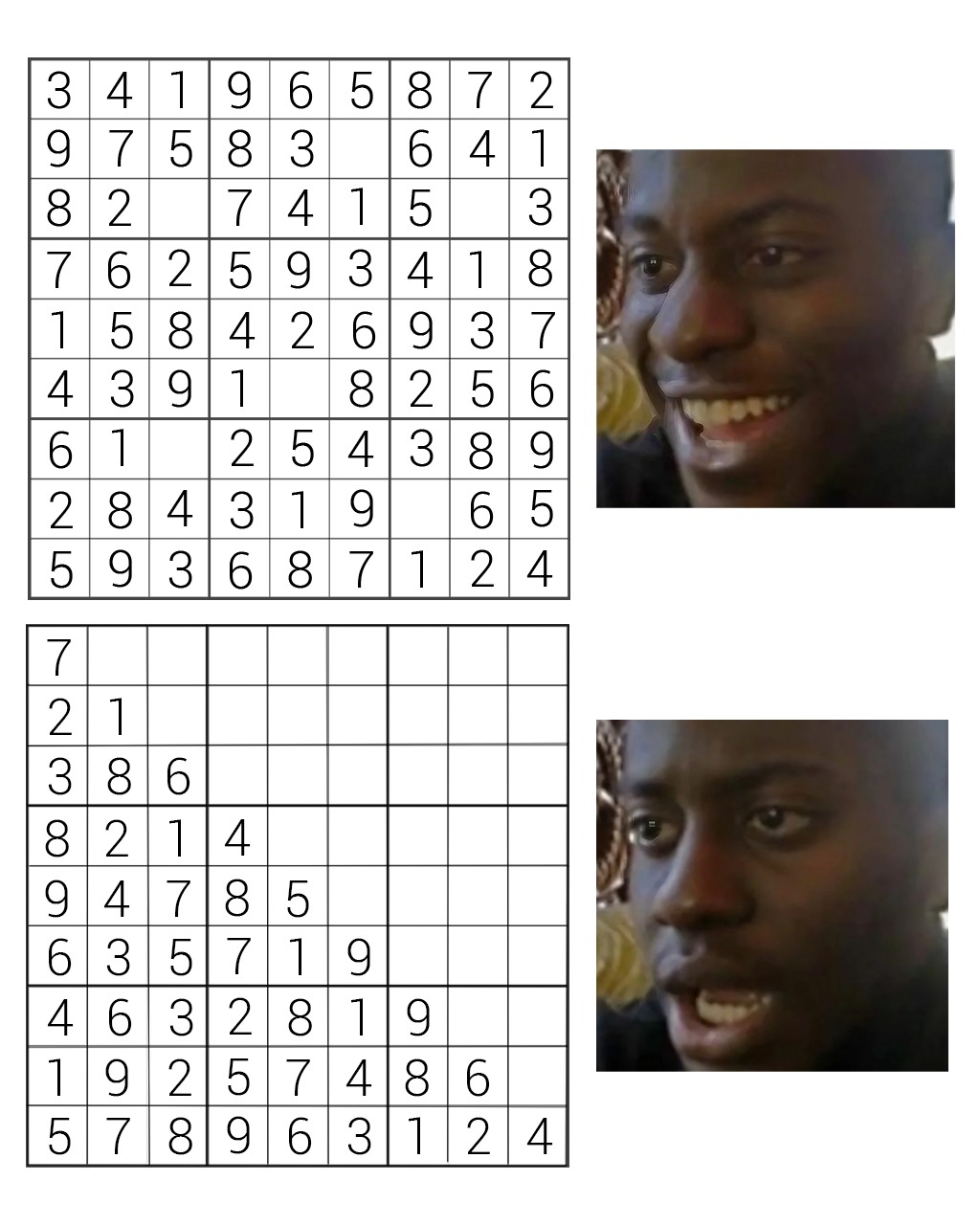Sudoku Facebook ad: Sudoku - Brain Puzzle Games