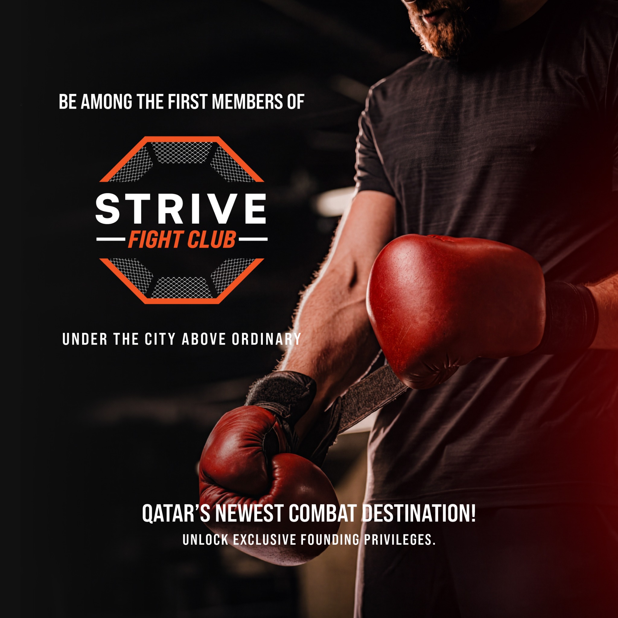 Strive Fight Club Facebook ad from Apr 8, 2026