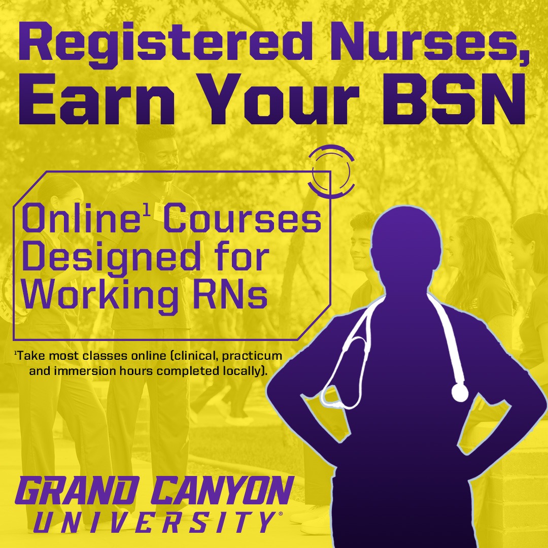 Grand Canyon University Facebook ad