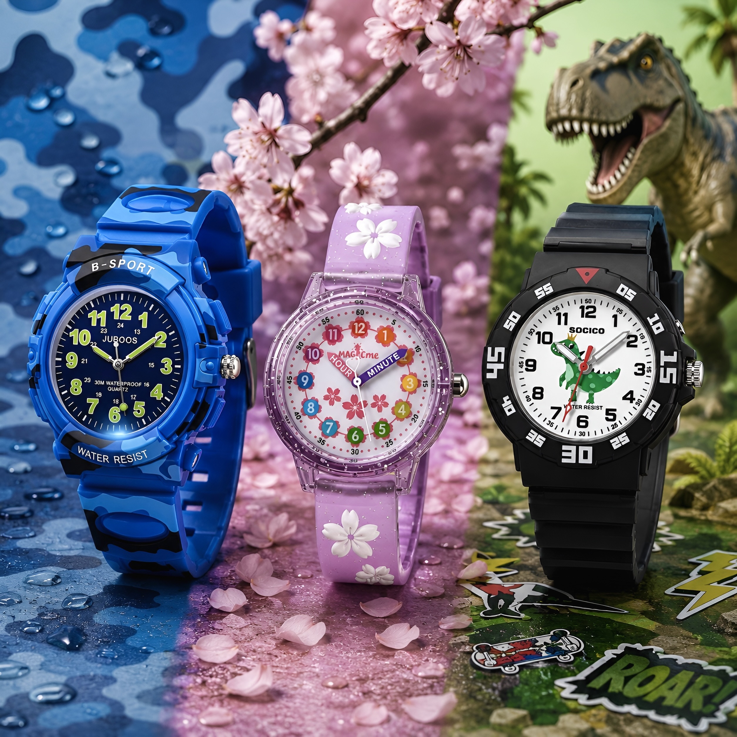Kids Watches NZ Facebook ad: We have so many different styles of kids…