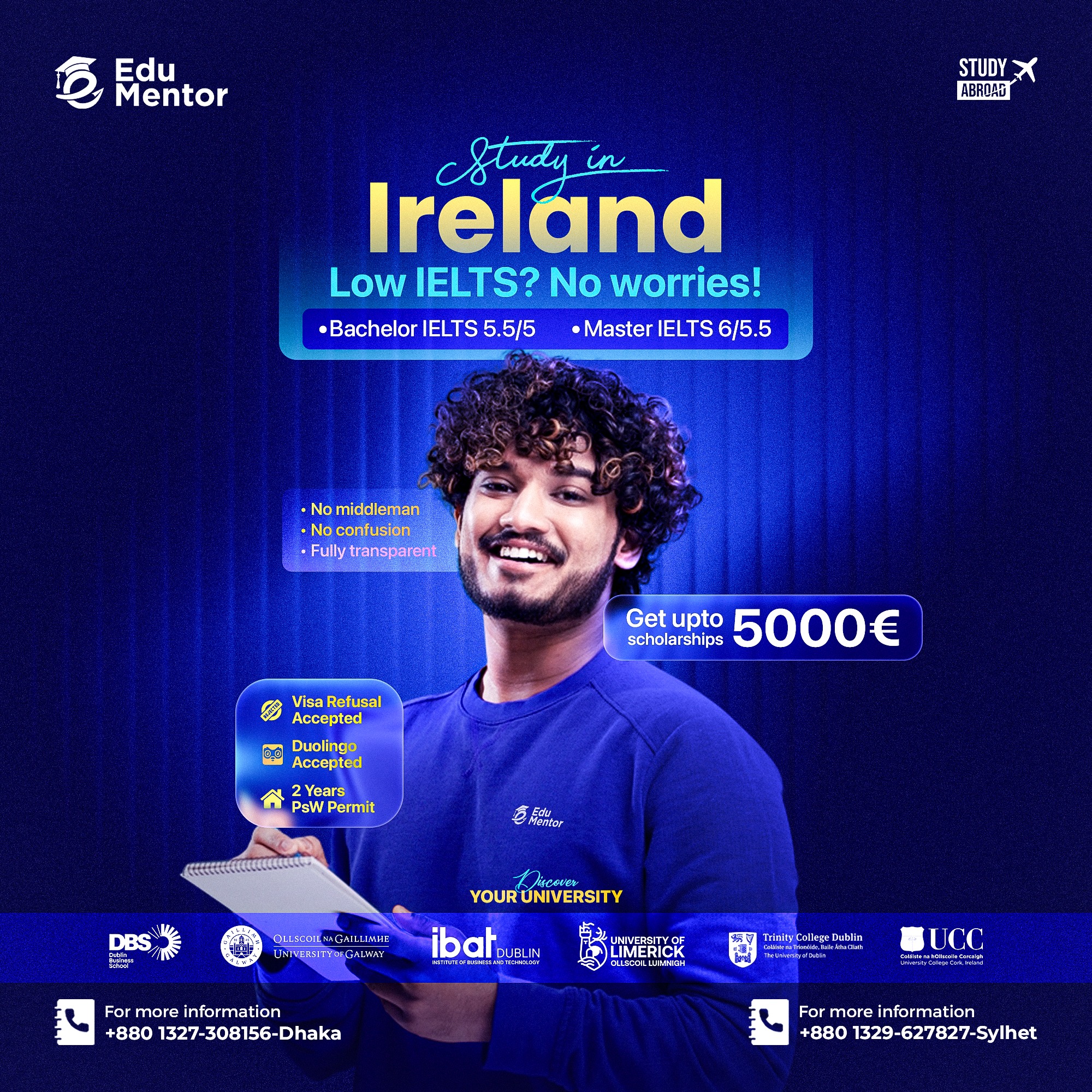 Edu Mentor Facebook ad: Study in Ireland, Your Gateway to a Global…