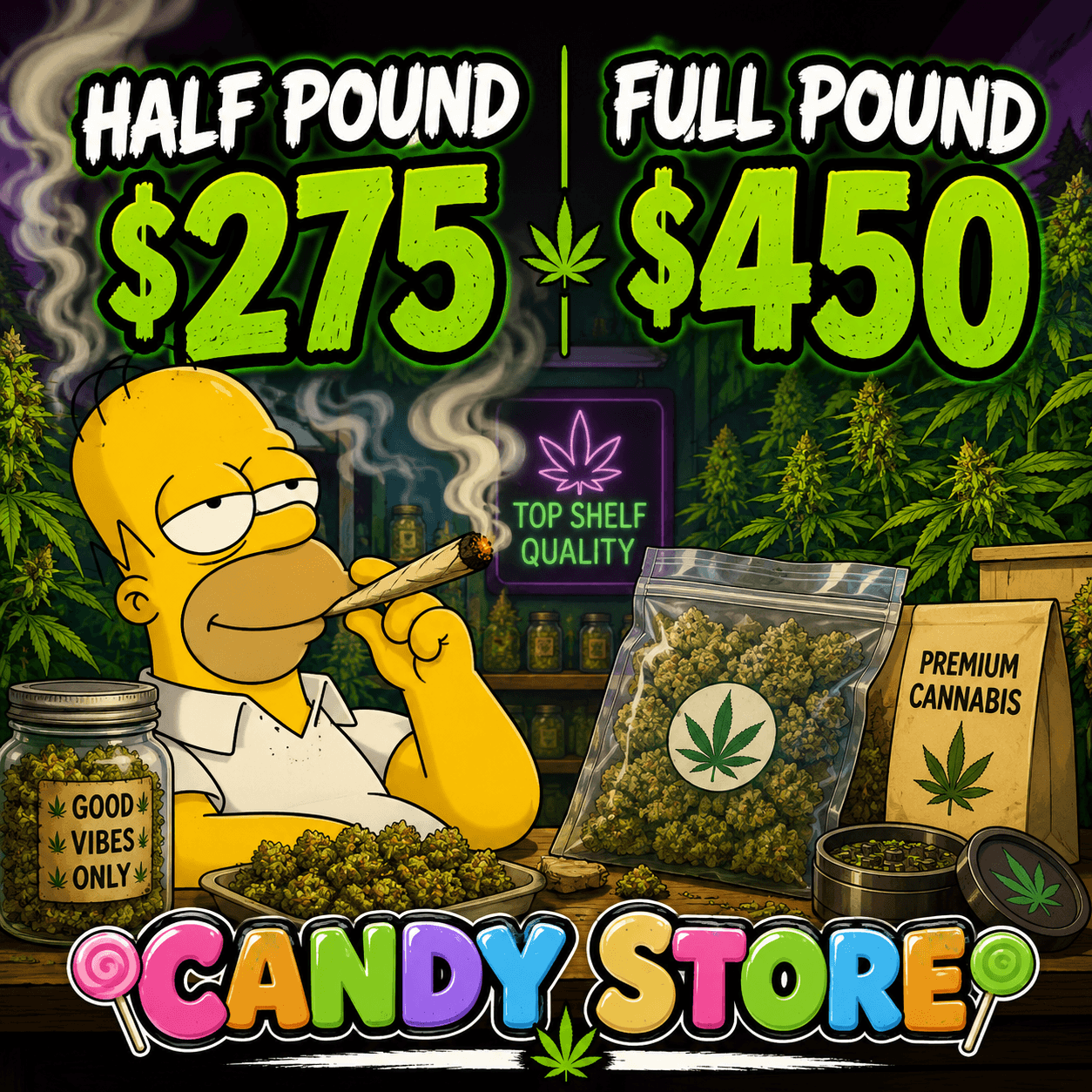 UperWeed Canada Facebook ad