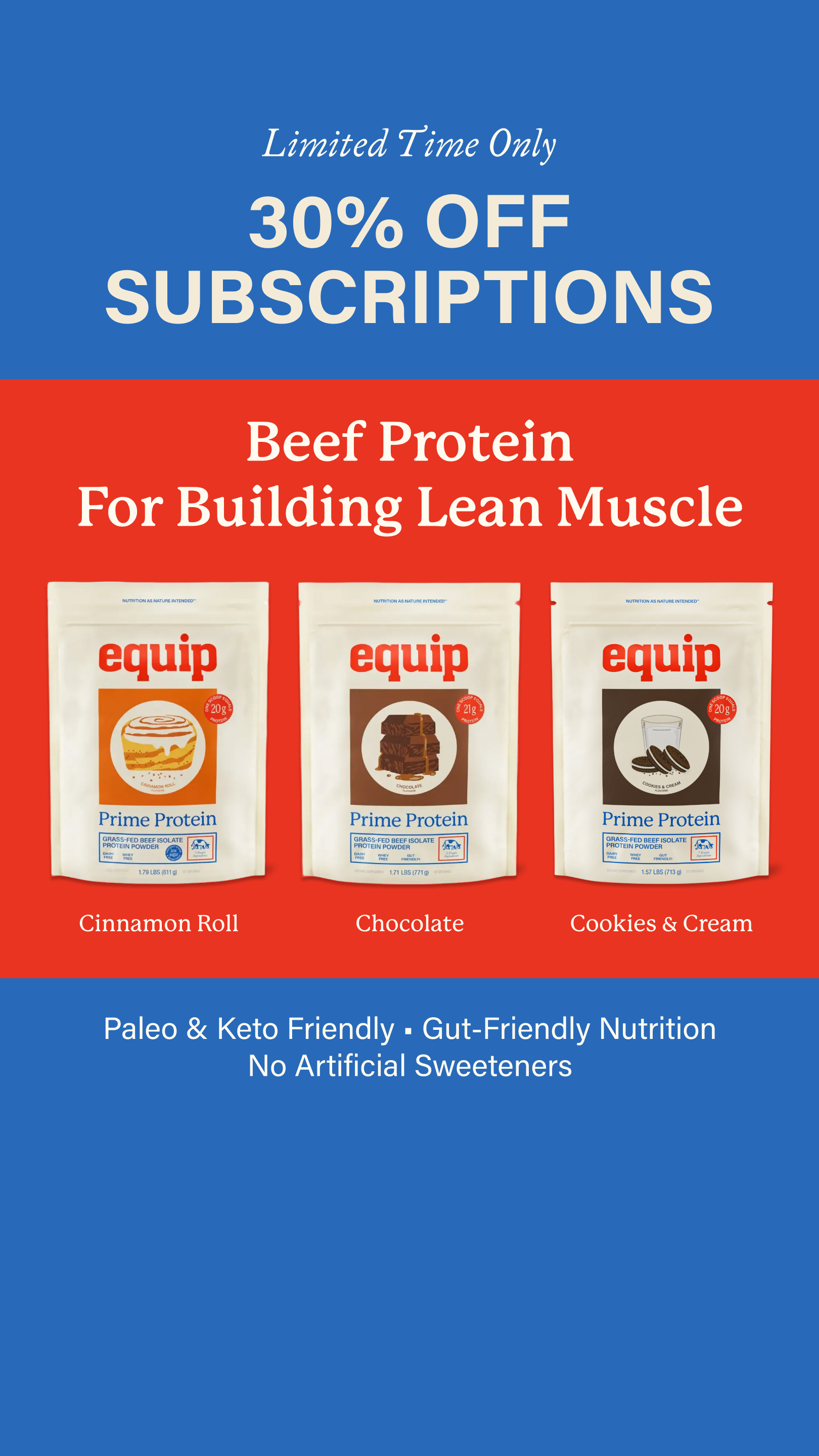 Equip Facebook ad
