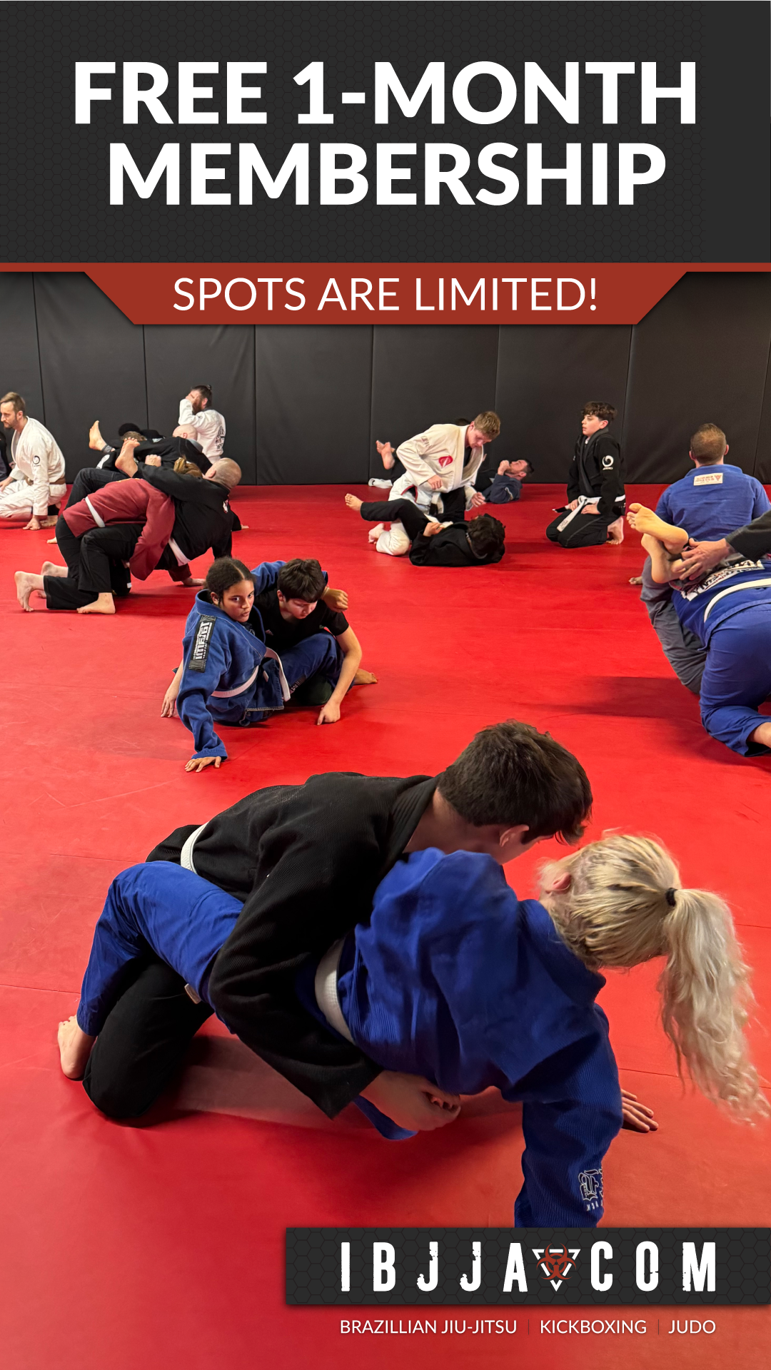 Indiana Brazilian Jiu-Jitsu Academy - IBJJA Facebook ad