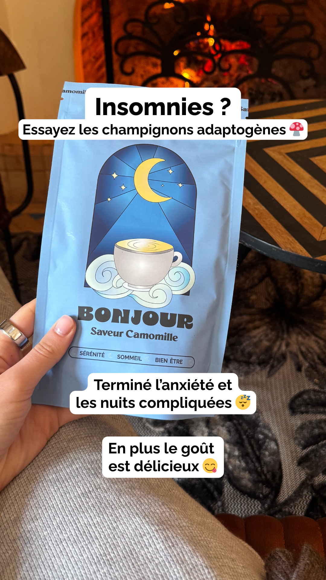 Bonjour Facebook ad