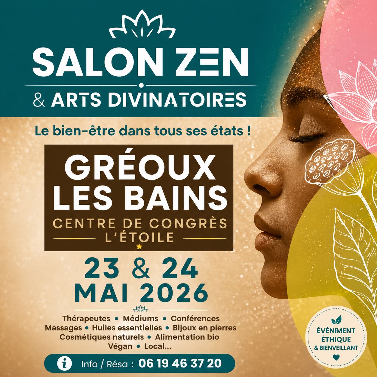 PKM Évènements PKM Events - bien-être & arts divinatoires Facebook ad