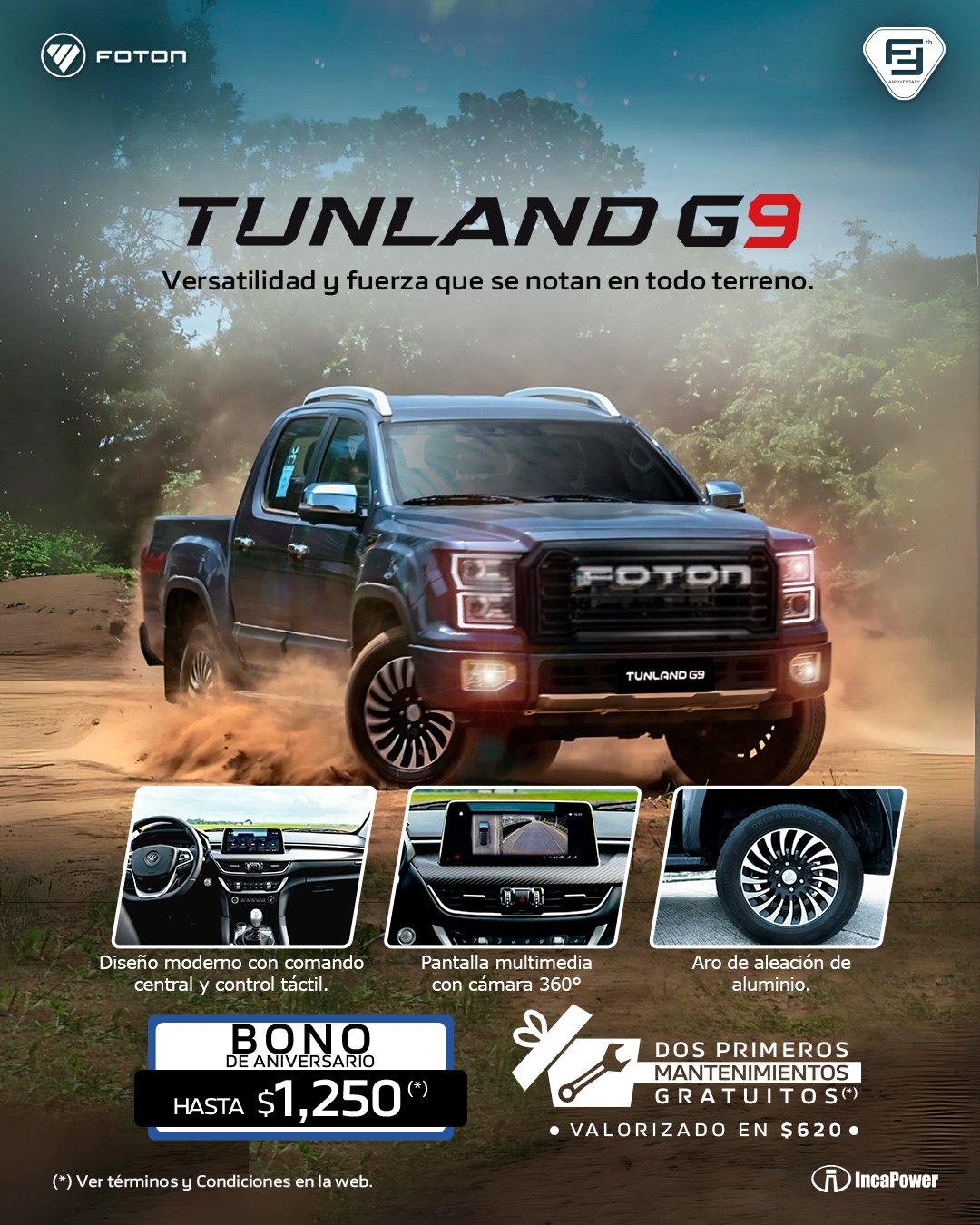 FOTON - IncaPower Facebook ad from Aug 5, 2025