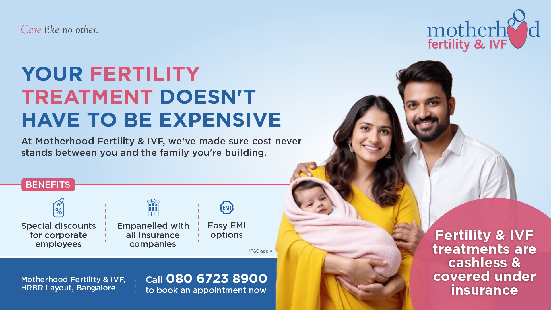 Motherhood Fertility & IVF Facebook ad