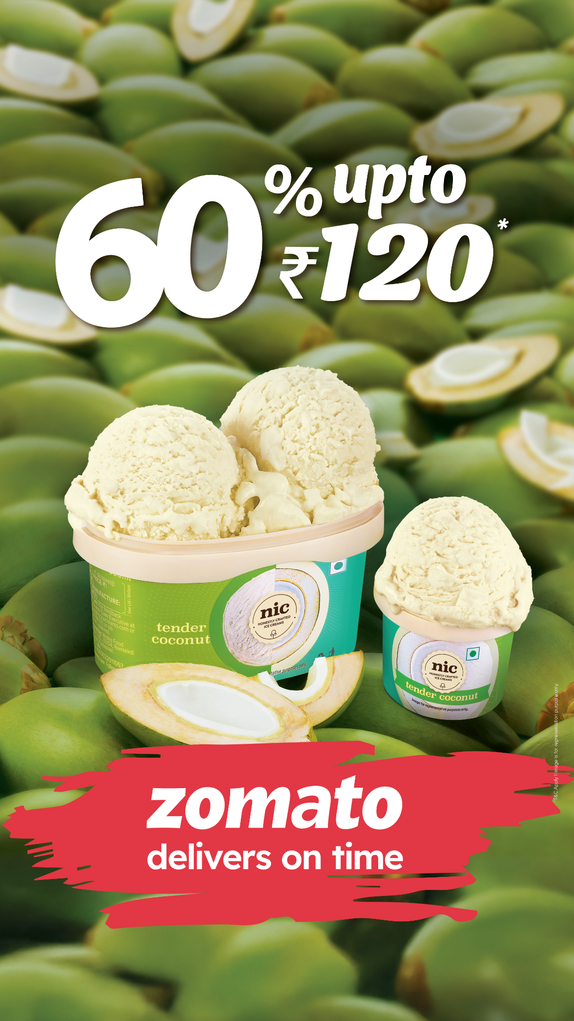 NIC Ice Creams Facebook ad