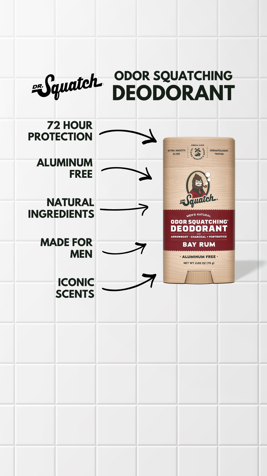 Dr. Squatch Facebook ad