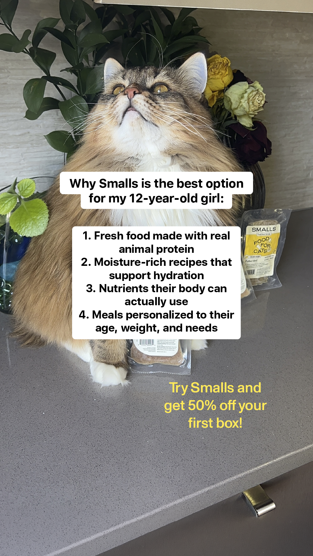 Smalls Facebook ad