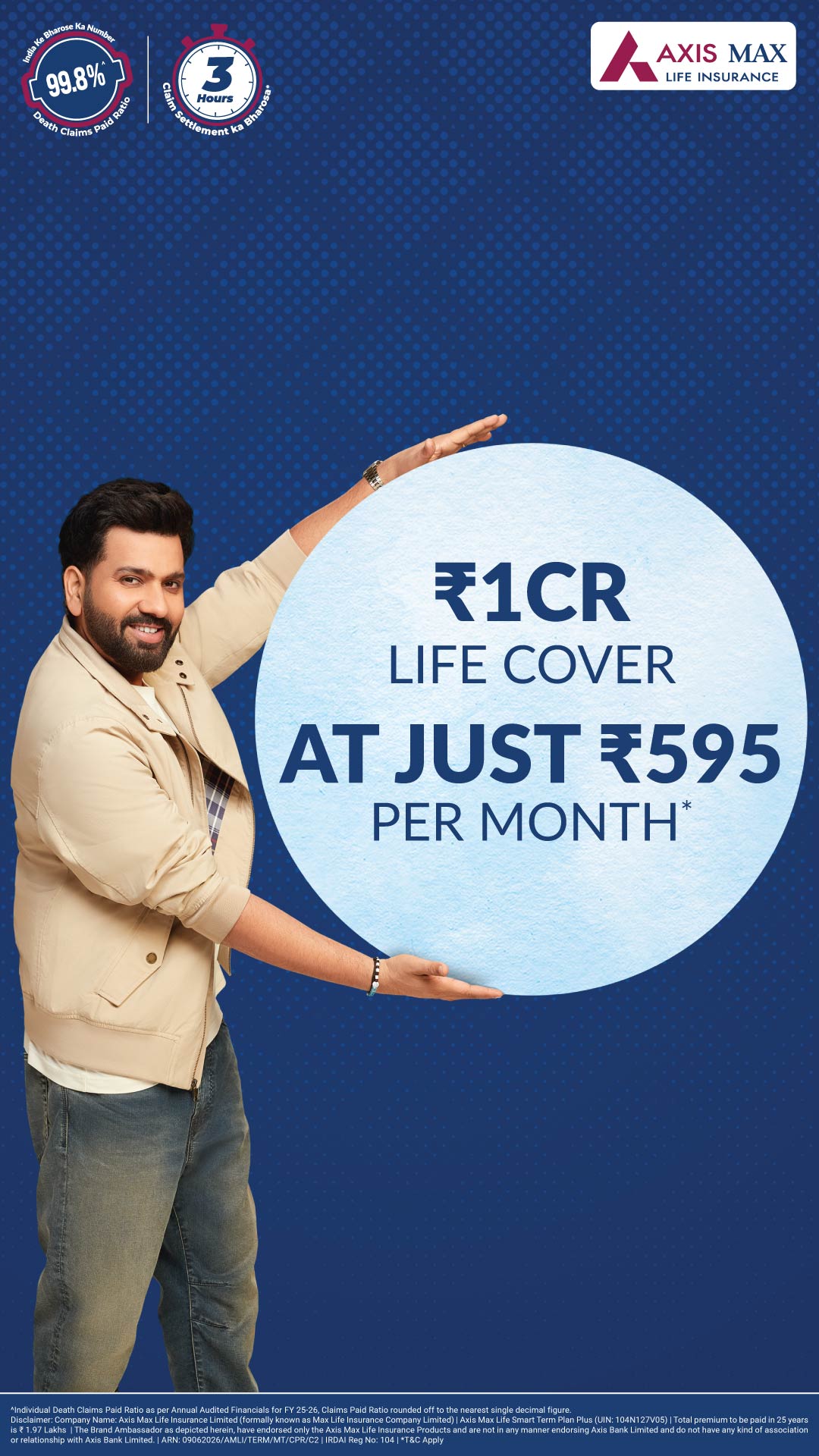 Axis Max Life Insurance Facebook ad