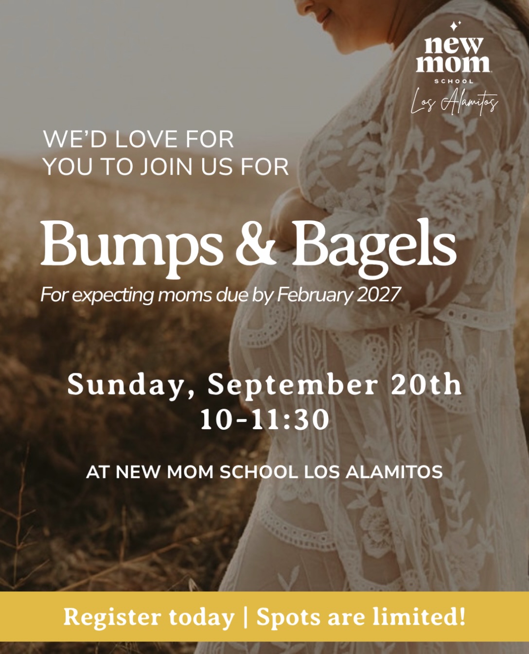 New Mom School Facebook ad