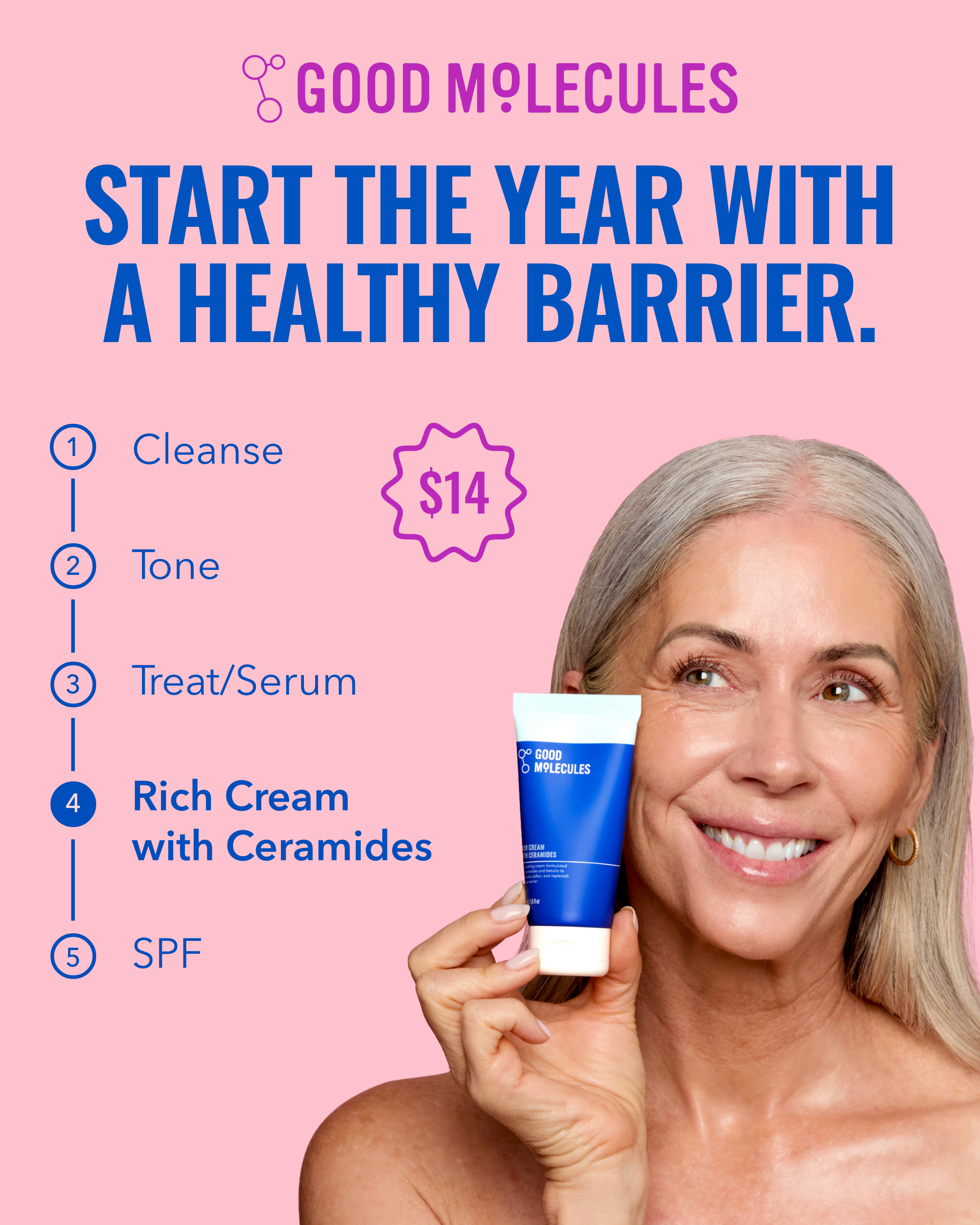 Good Molecules Facebook ad