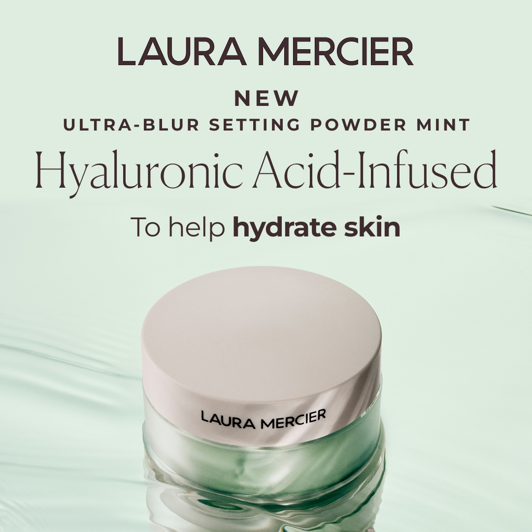Laura Mercier Facebook ad: New Setting Powder